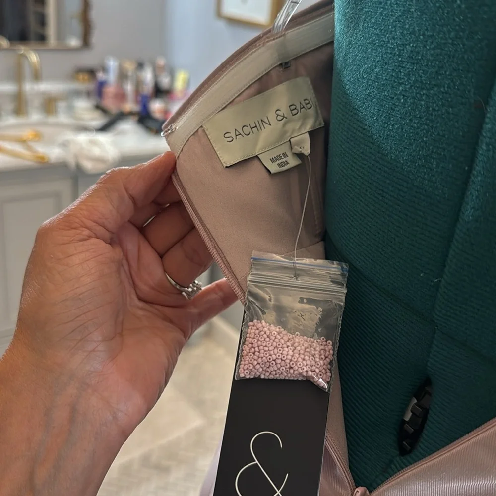 SACHIN & BABI Tatia Gown NWT - Blush - Picture 8 of 9